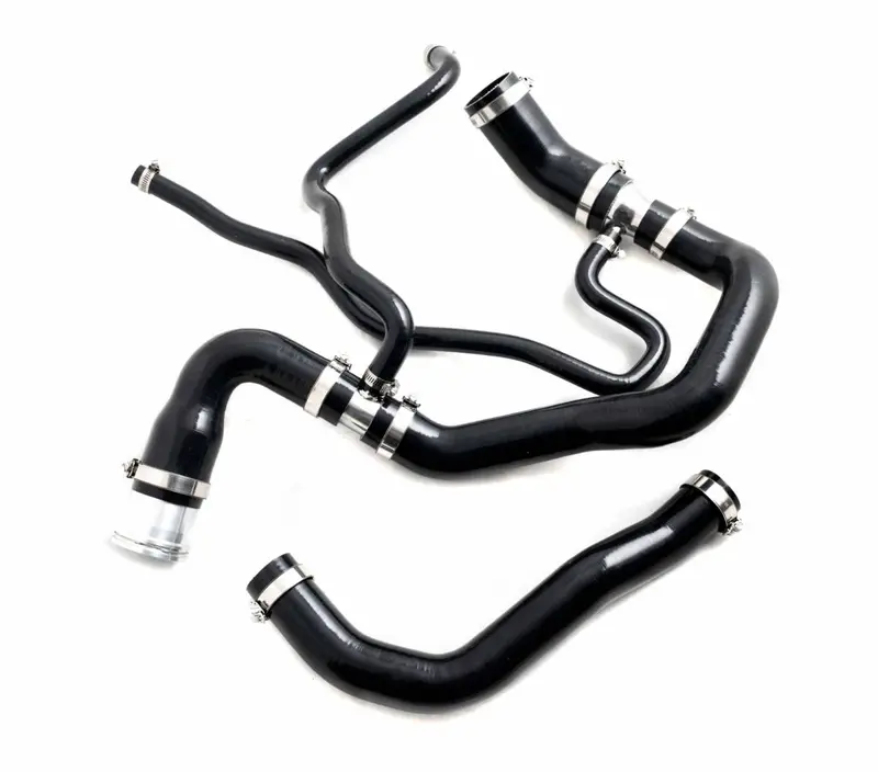 Rudy's Silicone Upper & Lower Coolant Hose Kit For 11-16 6.6L Lml Duramax Diesel 1