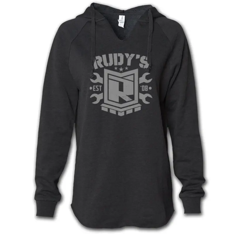 Rudy's Wrench & Shield Womens Hoodie 1