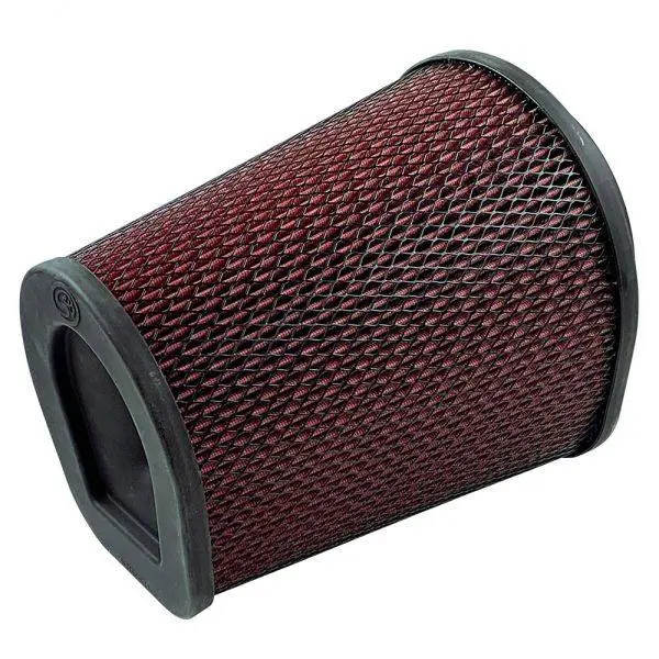S&B Air Filter For Intake Kits 75-6000,75-6001 Oiled Cotton Cleanable Red Kf-1070 1