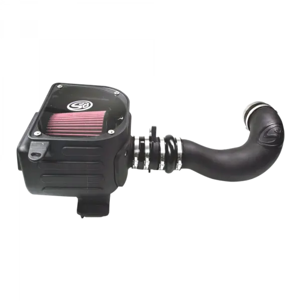 S&B Cold Air Intake For 07-08 Gmc Sierra 4.8L, 5.3L, 6.0L Oiled Cotton Cleanable Red 75-5021 S&D 1