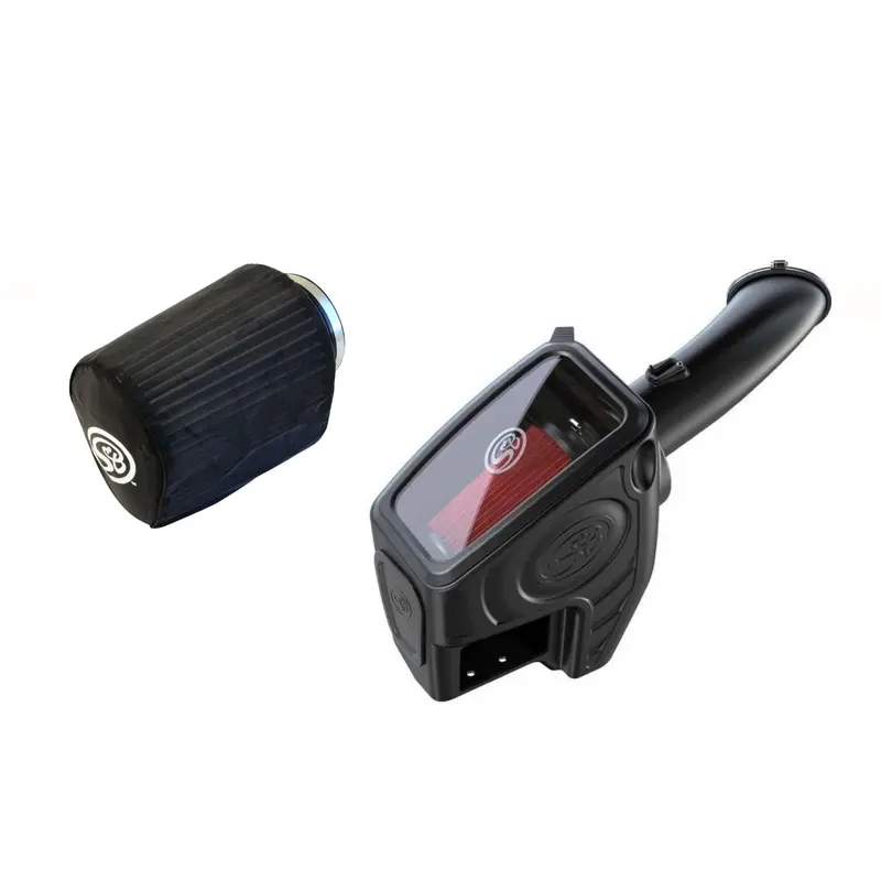 S&B Cold Air Intake With Oiled Filter And Filter Wrap For 2011-2016 Ford F-250 F-350 F-450 F-550 6.7L V8 Powerstroke Diesel 1