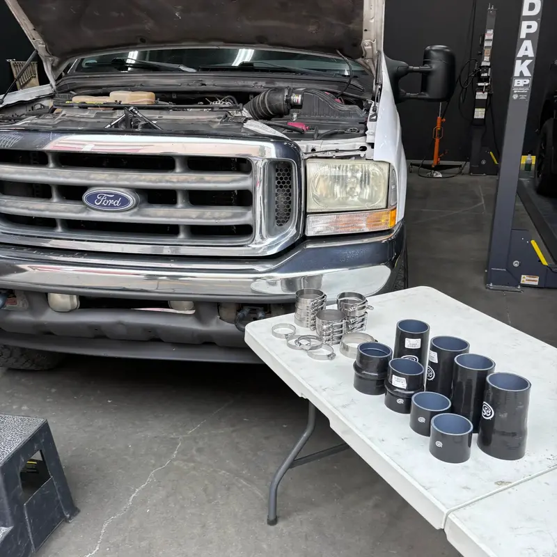 S&B Hot And Cold Side Boot Kit For 1999.5-2003 Ford F-250/F-350 7.3L Powerstroke 2