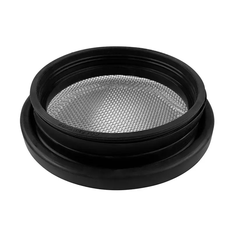 S&B Turbo Screen 5.0 Inch Black Stainless Steel Mesh W/Stainless Steel Clamp 77-3001 2