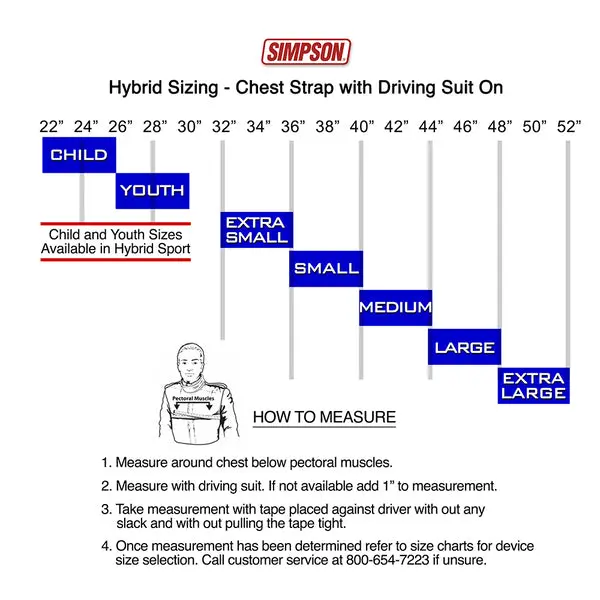 Simpson Hybrid Racing Sport With M61 Quick Release/Dual End Tether Kit 2