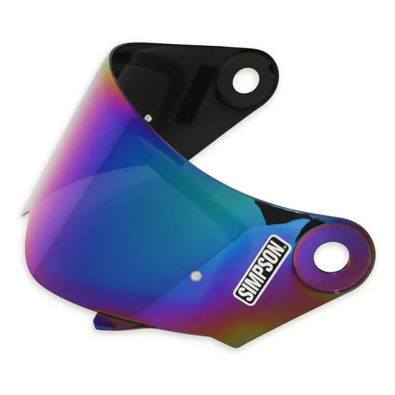 Simpson Motorcycle Helmet Replacement Stylish Shields - Iridium - Mod Bandit 1