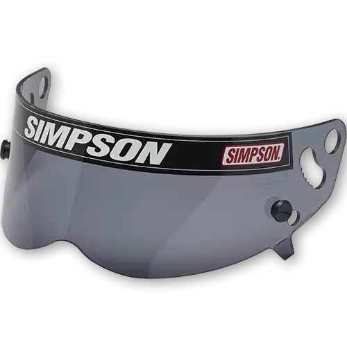 Simpson Racing Helmet Replacement Shields - Smoke - Super Bandit, Drag Bandit 1