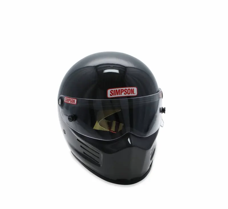 Simpson Racing Sa2020 - Bandit Classic Auto Racing Helmet - Small - Carbon Fiber 2