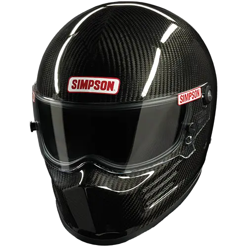 Simpson Racing Sa2020 Carbon Bandit Auto Racing Helmet - Medium - Carbon Fiber 1