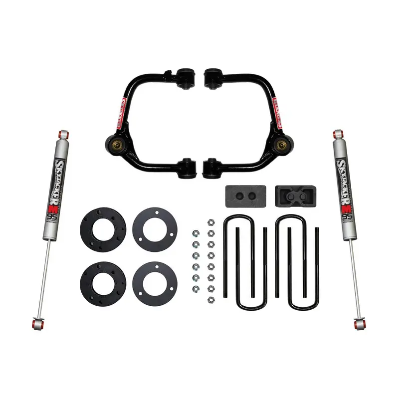 Skyjacker 3" Lift W/ Front Upper Control Arms & Rear M95 Monotube Shocks For 2021 F150 4Wd 1