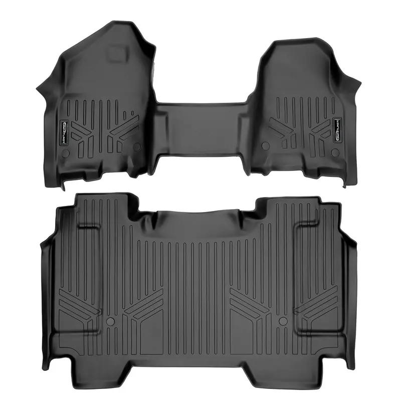 Smartcoverage™ Custom Fit Floor Liners For 2019-2024 Ram 1500 Crew Cab With First Row Bench Seat 2