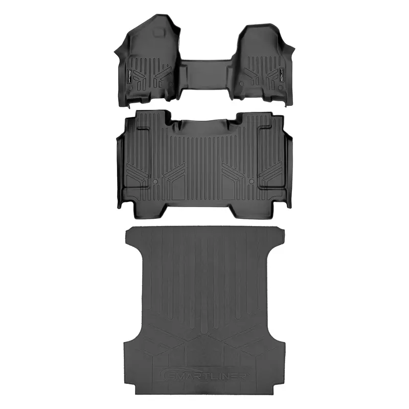 Smartcoverage™ Custom Fit Floor Liners For 2019-2024 Ram 1500 Crew Cab With First Row Bench Seat 7