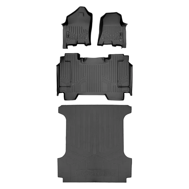 Smartcoverage™ Custom Fit Floor Liners For 2019-2024 Ram 1500 Crew Cab Without Rear Underseat Storage Box 6