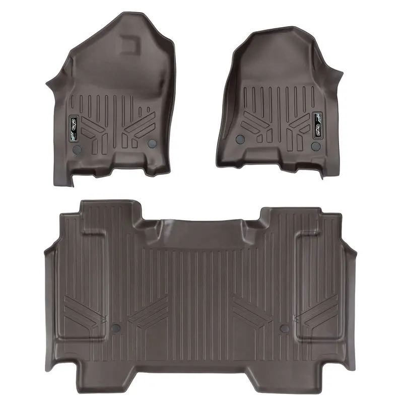 Smartcoverage™ Custom Fit Floor Liners For 2019-2024 Ram 1500 Crew Cab Without Rear Underseat Storage Box 8