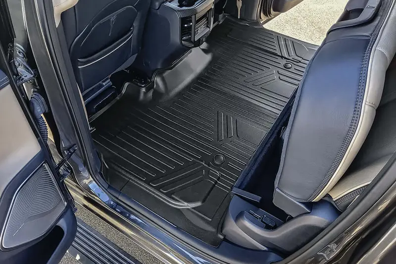Smartcoverage™ Custom Fit Floor Liners For 2019-2024 Ram 1500 Quad Cab With Front Row Bench Seat Only (No Optional Underseat Storage) 4