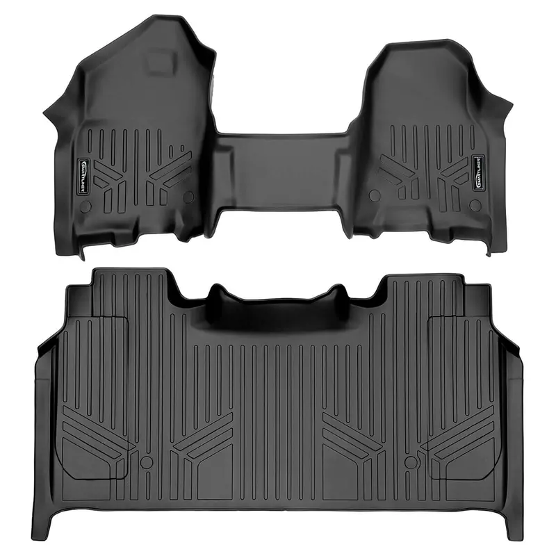 Smartcoverage™ Custom Fit Floor Liners For 2019-2024 Ram 1500 Quad Cab With Front Row Bench Seat Only (No Optional Underseat Storage) 5