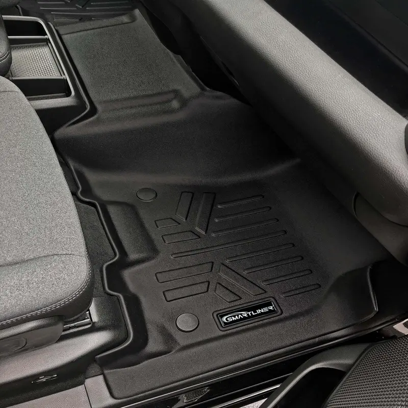 Smartcoverage™ Custom Fit Floor Liners For 2019-2024 Ram 1500 Quad Cab With Front Row Bench Seat Only (No Optional Underseat Storage) 7