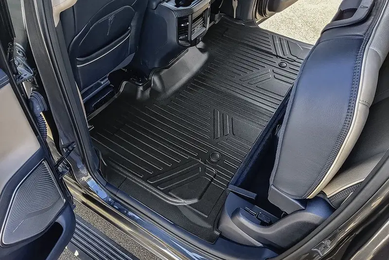 Smartcoverage™ Custom Fit Floor Liners For 2025-2026 Ram 1500 Crew Cab With Rear Underseat Storage Box 4