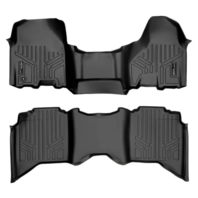 Smartliner Custom Fit Floor Liners For 2009-2012 Dodge Ram 1500 Crew Cab/2010-2012 2500/3500 Crew Cab (4 Full Size Doors) 1