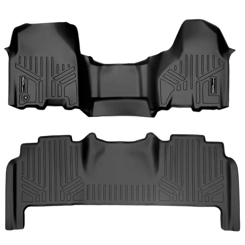 Smartliner Custom Fit Floor Liners For 2010-2012 Dodge Ram 2500/3500 Mega Cab 1
