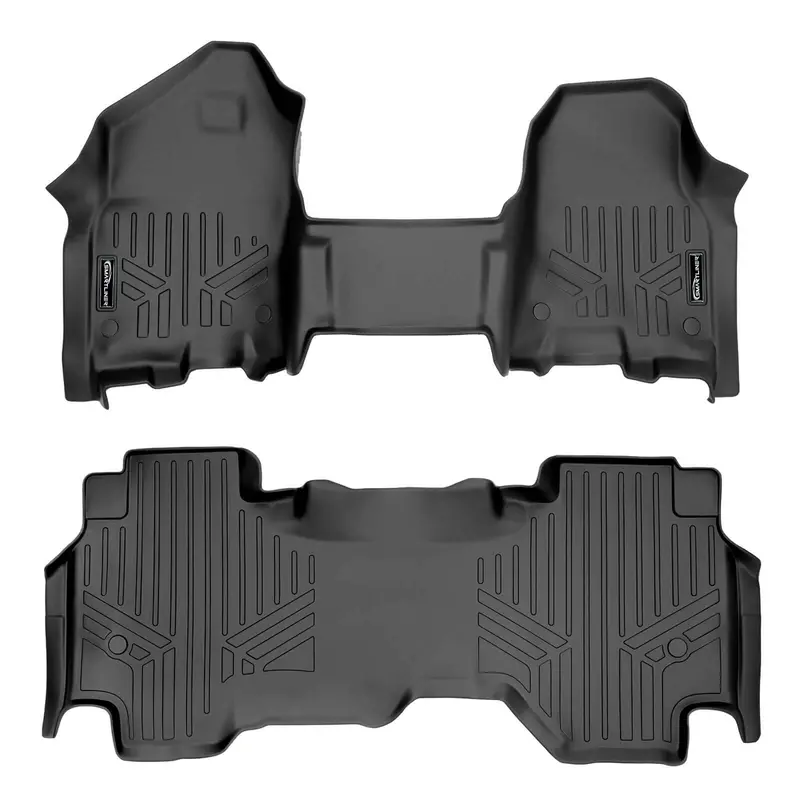 Smartliner Custom Fit Floor Liners For 2019-2024 Ram 1500 Quad Cab With Front Row Bench Seat Only 1