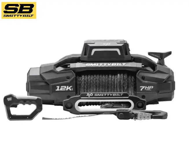 Smittybilt X2o Gen3 12K Waterproof Winch W/Synthetic Rope 12,000 Lbs 7Hp 1
