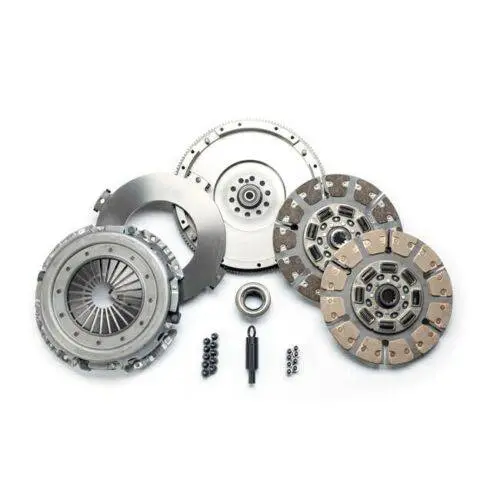South Bend Full Organic Street Dual Disc Clutch Kit For 94-97 7.3L Powerstroke 1