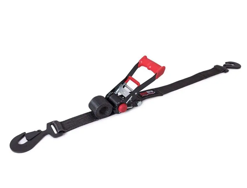 Speedstrap Heavy Duty Black 2" Over The Tread Spare Tire Tie-Down W/ Snap Hooks 1