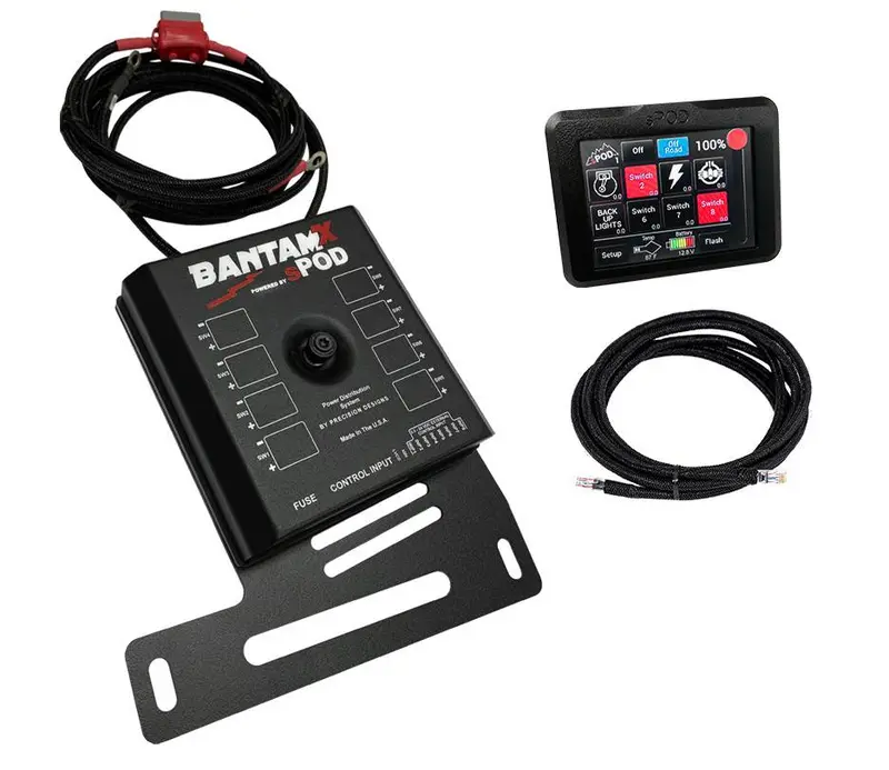 Spod Bantamx Touchscreen For 2007-2018 Jeep Wrangler Jk 1