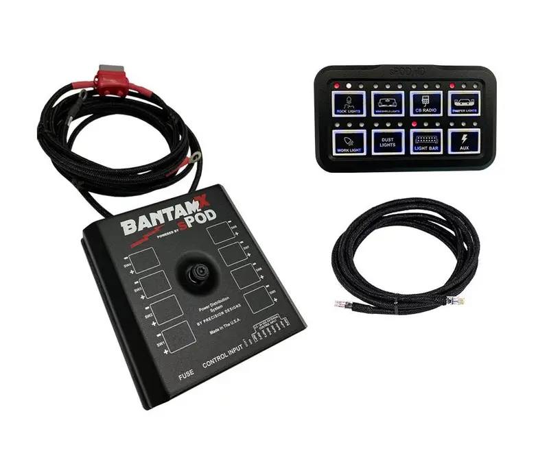Spod Bantamx Universal Hd Programmable 8-Circuit Control Panel With 84" Cable 1