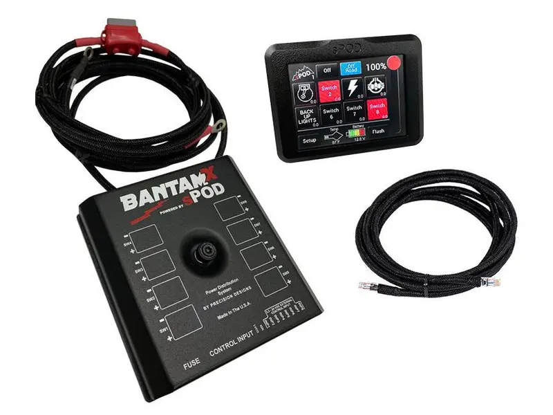 Spod Bantamx Universal Programmable 8-Circuit Touchscreen With 36" Cable 1