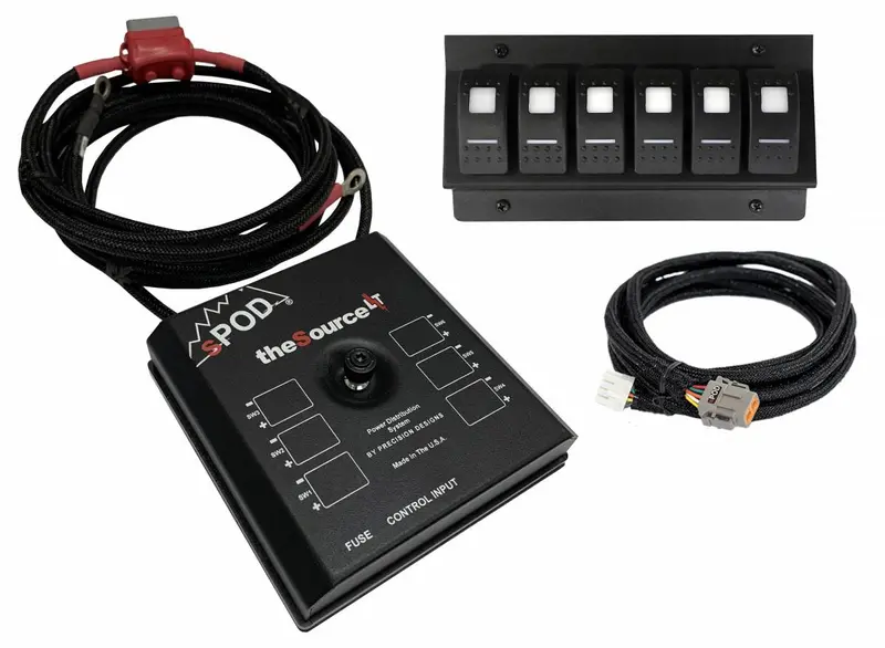 Spod Sourcelt Bluetooth Switch Panel W/ Led Switches For 12-17 Tundra 1