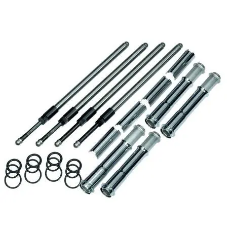 S&S Cycle Quickee Adjustable Pushrods W/ Cover Keepers For 2017-Up Harley Davidson M8 Models 1