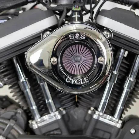 S&S Cycle Stealth Air Stinger Kit W/ Chrome Teardrop For 2007-Up Harley Davidson Xl Models 1