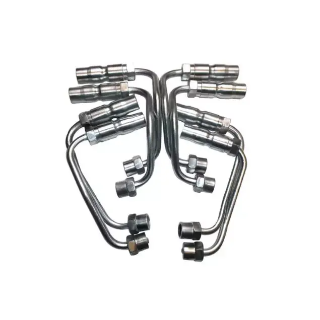 Stainless Steel Fuel Injector Line Set For 2001-2004 Chevy Gmc 6.6L Lb7 Duramax 1