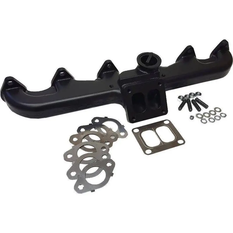 Steed Speed T4 Twin Turbo Flange Manifold With Inverted Wastegate For 94-98 5.9L Cummins 1