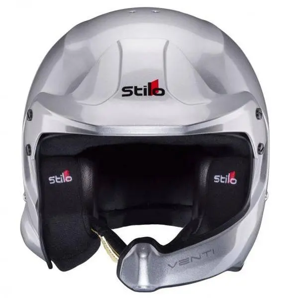 Stilo Venti Wrc Fia 8859 Composite Racing Helmet Silver - Xx-Large - Dot/Snell 1