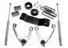 Superlift 3.5" Upper Ctrl Arm Kit-07-16 Gm 1500 4Wd W Oe Cast Stl Ctrl Arms W Bil Rr Shcks 3700B 1