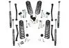 Superlift 4" Dual Rate Coil Lift Kit - 18-25 Jp Jl Wrglr 4 Dr - W/ Shadow Series Shx K192 1