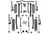 Superlift 4" Lift Kit W/ Fox 2.0 Res Shocks - 07-18 Wrangler Jk - 4Dr W/ Reflex Ctrl Arms K997fx 1