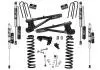 Superlift 4" Lift Kit W/ Fox 2.0 Reservoir Shocks - 11-16 F250/350 4Wd Dsl W/Repradiusarms K987fx 1