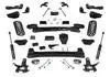 Superlift 6" Lift Kit - 1500 Suburban/Tahoe/Yukon 4Wd - Knuckle Kit W/ Sl Shocks K123 1