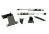 Superlift Dual Steering Stabilizer Kit - Fox 2.0 Cyl-05-22 F2/350 4Wd W/3" Or Greater Lift 92722 1