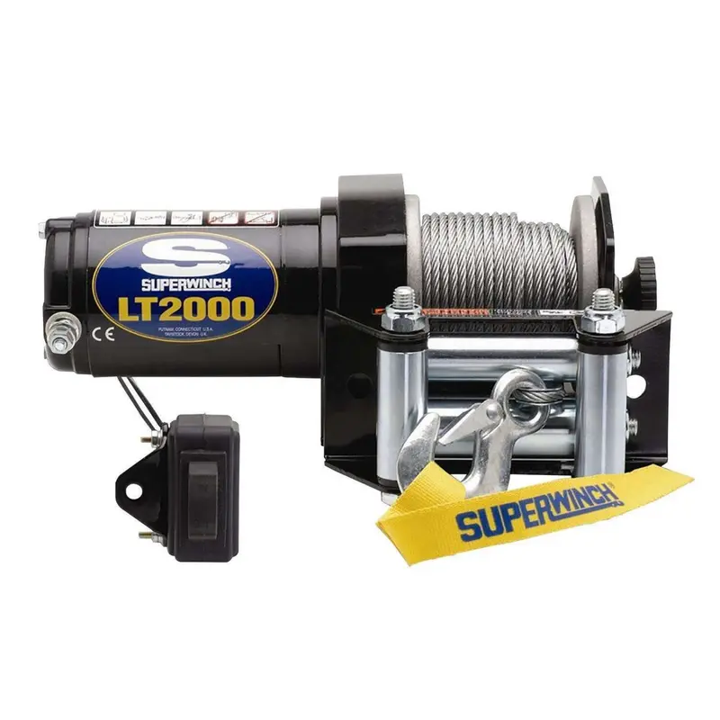 Superwinch Atv/Utv Utility Winch 2,000 Lb Capacity With 49' Steel Cable 1
