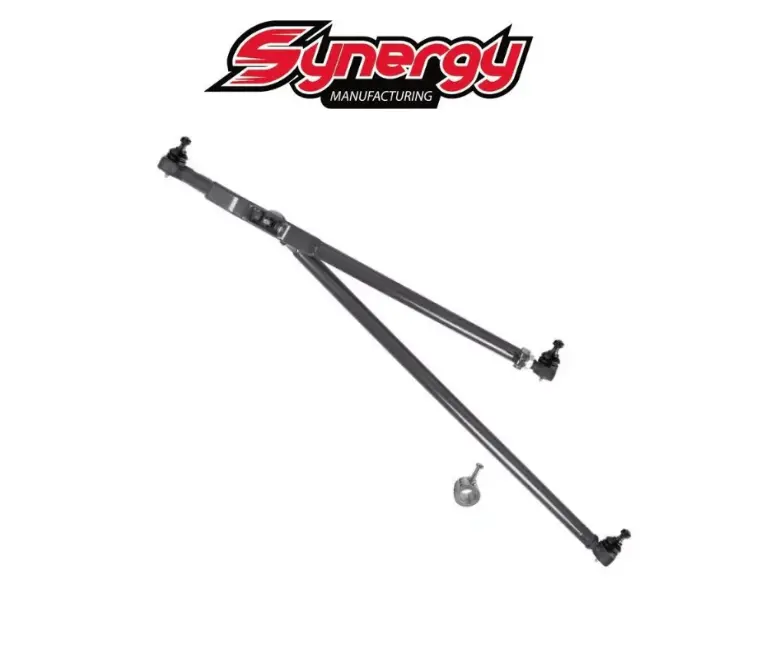 Synergy Mfg Heavy Duty Drag Link & Tie Rod Steering Kit For Jeep Tj Lj Xj Zj Mj 1