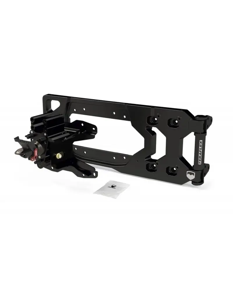 Teraflex Alpha Hd Hinged Spare Tire Carrier & Adjustable Mount Kit (5X5”) 1