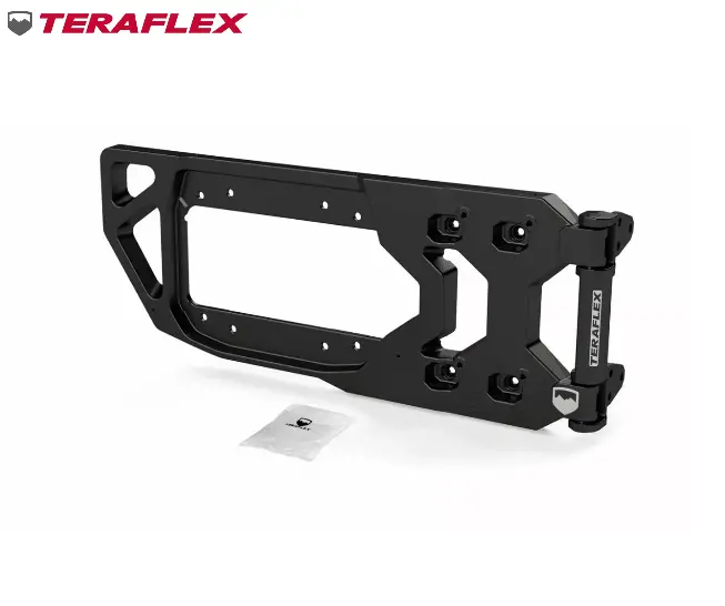 Teraflex Alpha Hd Hinged Spare Tire Carrier For 2018-204 Jeep Wrangler Jl/Jlu 1
