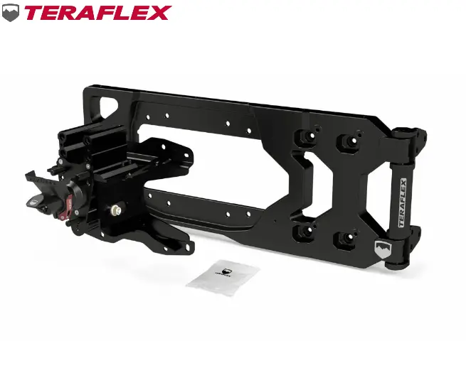 Teraflex Alpha Hd Hinged Spare Tire Carrier & Mount Kit For 18-24 Jeep Jl/Jlu 1
