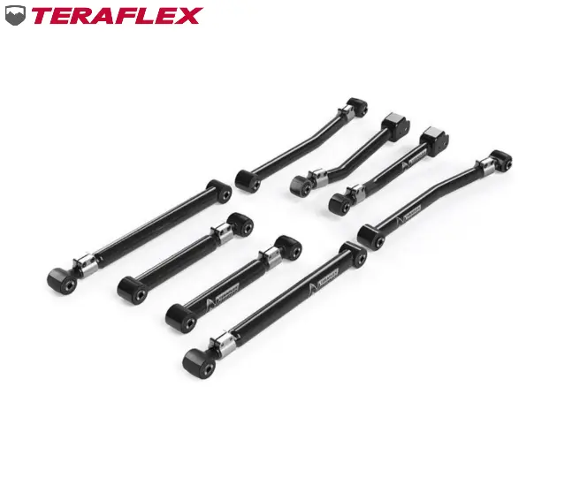 Teraflex Alpine Adjustable 8 Control Arm Kit 0-4.5" For 20-24 Jeep Gladiator Jt 1