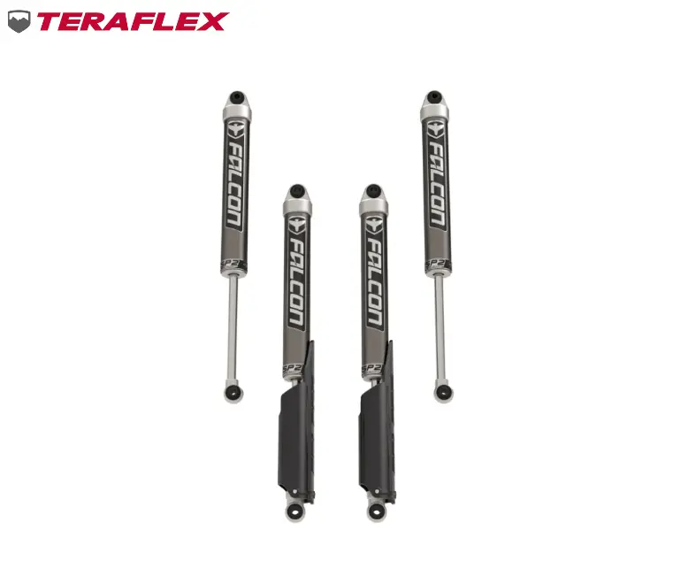 Teraflex Falcon Front & Rear Shocks Set 2-3.5" Lift For 2020-2022 Jeep Gladiator 1