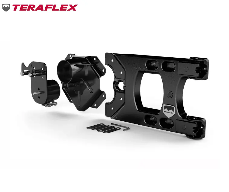 Teraflex Hd Hinged Carrier & Spare Tire Mounting Kit For 07-18 Jeep Wrangler Jk 1